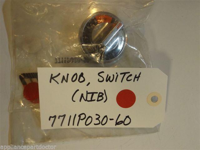 Maytag Whirlpool Stove 7711P030-60 KNOB SWITCH NEW IN BOX Maytag Whirlpool Stove 7711P030-60 KNOB SWITCH NEW IN BOX